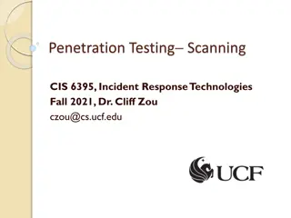 Penetration Testing and Incident Response Technologies Overview