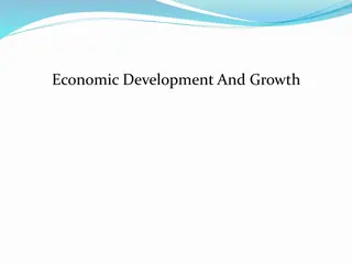 Economic Development and Growth