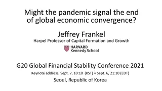 Global Economic Convergence Trends: Insights from Jeffrey Frankel’s Keynote at G20 Global Financial Stability Conference 2021