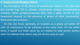 Understanding the Theory of Coordination Failure in Markets