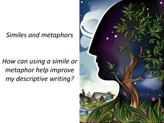 Enhancing Descriptive Writing with Similes and Metaphors