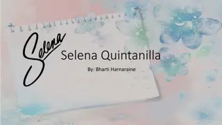 Life and Legacy of Selena Quintanilla