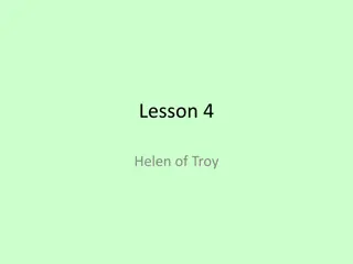 Beauty and Perception Through Helen of Troy