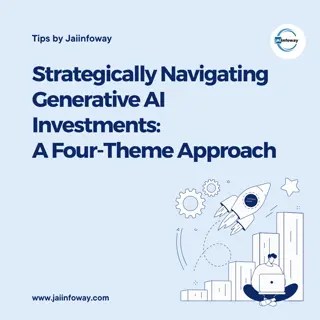 Strategically Navigating Generative AI Investments with Jaiinfoway