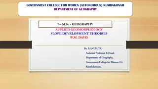 Understanding Slope Development Theories in Geography - Department of Geography, Government College for Women, Kumbakonam
