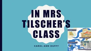 Themes in Mrs. Tilscher's Class by Carol Ann Duffy