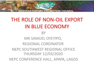Leveraging Non-Oil Exports for Nigeria's Blue Economy Growth