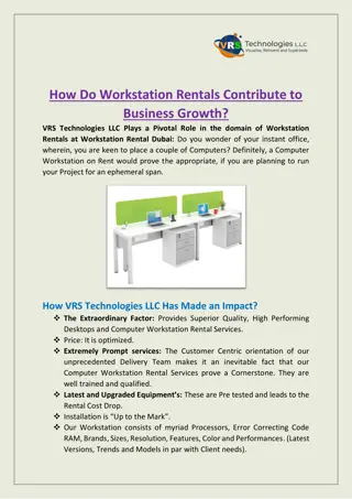 How Do Workstation Rentals Contribute to Business Growth?