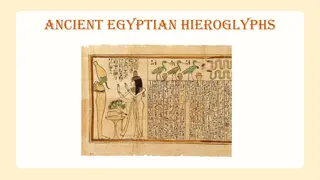 Unlock the Secrets of Ancient Egyptian Hieroglyphs with Fun Activities