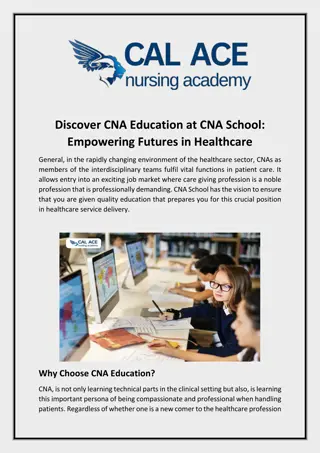 Discover CNA Education at CNA School - Empowering Futures in Healthcare