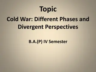 Understanding the Cold War: Phases and Perspectives in B.A. IV Semester