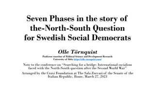Phases of the North-South Question and Social Democracy Evolution