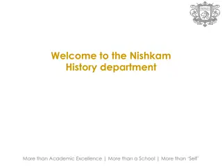 Dive into the Vibrant World of Nishkam History Department