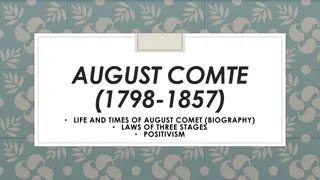 Life and Contributions of Auguste Comte: A Pioneer of Sociology and Positivism