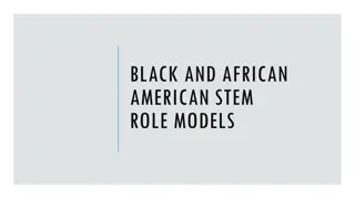 Inspiring Black and African American STEM Role Models