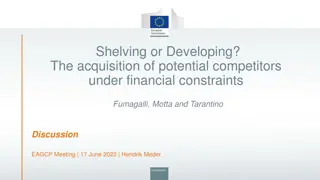 Acquisition Strategy Under Financial Constraints: Shelving or Developing Potential Competitors?