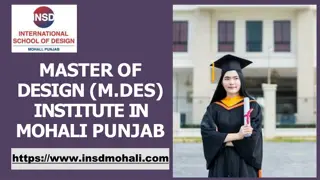 1Master of Design institute in mohali punjab