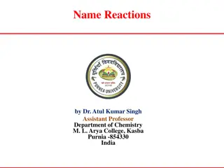 Benzoin Condensation: A Name Reaction Explained by Dr. Atul Kumar Singh