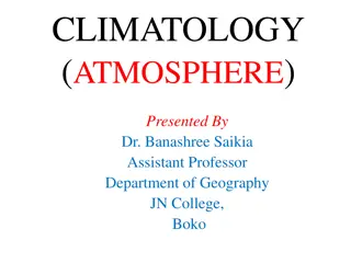 Atmosphere Composition and Structure in Climatology