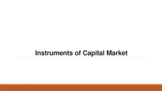 Understanding Various Instruments of the Capital Market