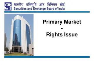 Understanding Primary Market Rights Issue in Securities Market