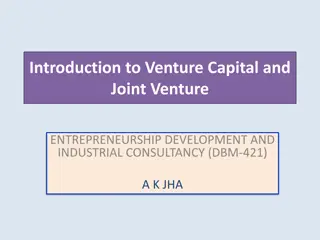 Understanding Venture Capital and Joint Ventures in Entrepreneurship
