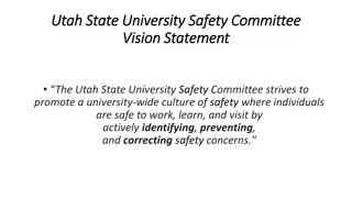 Safety Initiatives at Utah State University