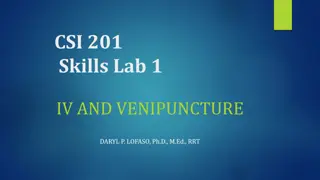 Essential Guide to IV Procedure and Venipuncture Techniques