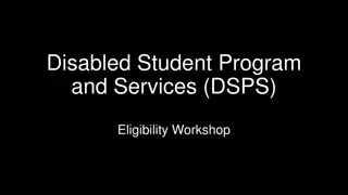 DSPS Services and Academic Support at LATTC