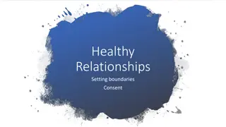 Setting Healthy Boundaries in Relationships