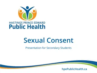 Sexual Consent: A Guide for Secondary Students