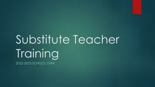 Substitute Teacher Training Tips for Professionalism and Classroom Management