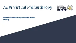 Virtual Philanthropy: How to Create and Run Successful Online Fundraising Events