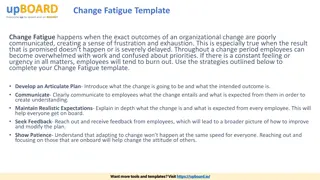 Strategies to Combat Change Fatigue in Organizational Transformation