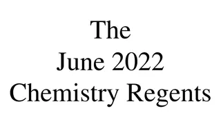 Chemistry Regents June 2022 - Subatomic Particles and Atomic Experiments