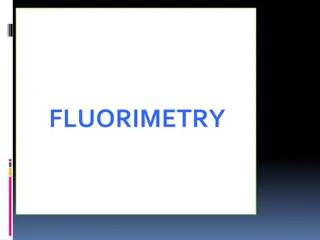 Fluorimetry: Principles and Applications