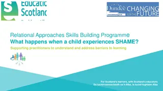 Understanding the Impact of Shame on Children: A Skills Building Programme