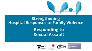 Strengthening Hospital Responses to Family Violence and Sexual Assault