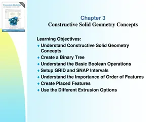 Understanding Constructive Solid Geometry Concepts