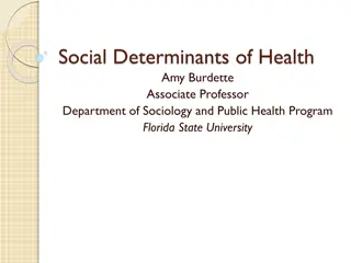 Social Determinants of Health