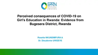 Perceived Consequences of COVID-19 on Girls' Education in Bugesera District, Rwanda