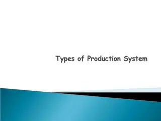 Types of Production Systems: Intermittent vs. Continuous