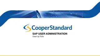 Enhancing SAP User Administration with Clean Up Tools