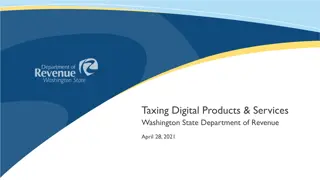 Understanding Washington State's Taxation of Digital Products & Services