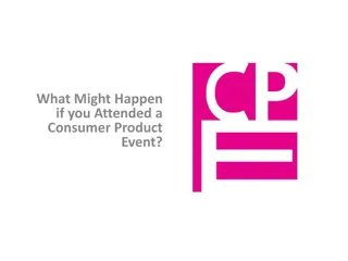 Exploring the Impact of Attending Consumer Product Events
