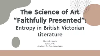 Entropy in British Victorian Literature: A Scientific Analysis