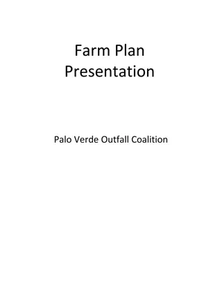 Farm Plan Requirements and Best Practices Presentation for Palo Verde Outfall Coalition
