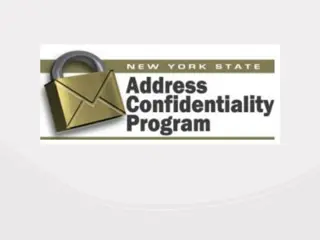New York State Address Confidentiality Program: Application Assistance Provider Tutorial