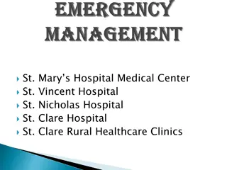 Comprehensive Emergency Management in Healthcare Facilities
