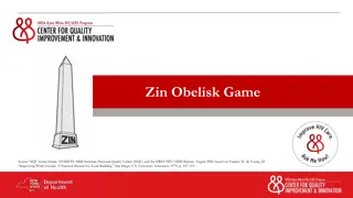 Zin Obelisk Game - Group Problem-Solving Competition